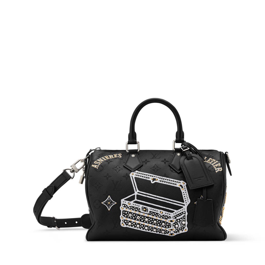 n*P様 Louis Vuitton Speedy P9 Bandoulière 30 Jackets Autres Cuirs - Leather Goods and